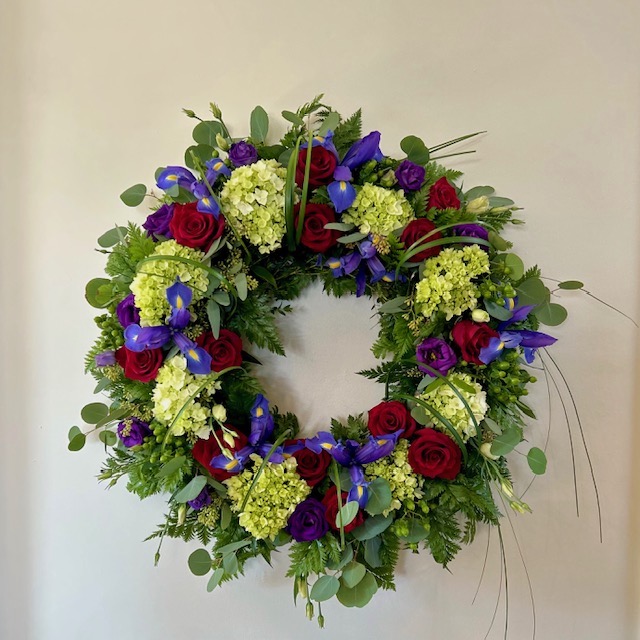 Iris Wreath