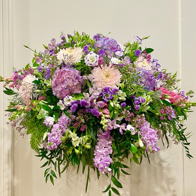 Beauty in Lavender, Casket