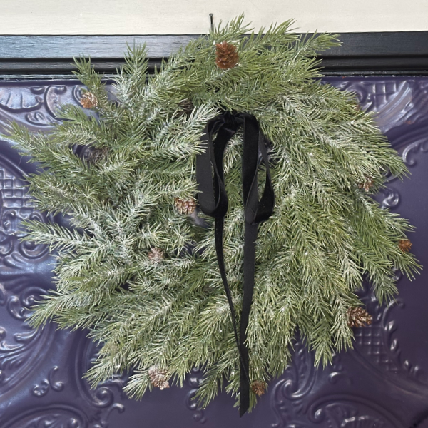 Fir and Grapevine Wreath